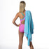Flow Hydro Sport Towel - Microfiber Quick Dry Swimming Towels for Pool, Triathlon, Water Sports