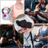 Gosknor 2pcs Anti-Slip Gym Grips, Silicone Weight Lifting Hand Protectors for Training Deadlift Pull-Up Dumbbell