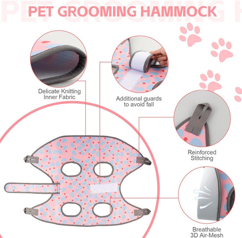 Hammock Trimming, Trimmers Dog Grooming for XXL Large Dogs Nail Dog Grooming Harness for Cutting Nails, Pet Grooming
