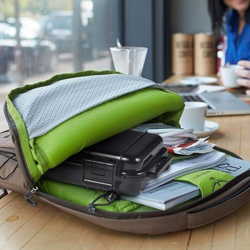 Plastic Storage Case, Durable Fishing Tackle Box, Waterproof Dry Storage Box for Camping Fishing