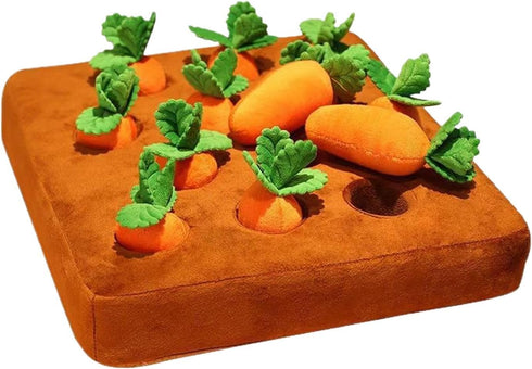 Generic Snuffle Toys for Dogs - 12 Carrot Interactive Feed Game, 1 Piece