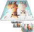 LZQPOEAS Llama Alpaca Picnic Blanket Outdoor, Square Foldable Lightweight Waterproof Beach Mat (58.3"
