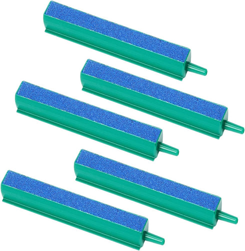 4 Inch Aquarium Air Stone Bar - 5 Pcs Bubble Release Airstones for Fish Tank Oxygenation