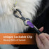 NTR Dog Rope Leash, 10FT Recall Training Lead with Reflective Threads and Soft Rubber Handle for Small Medium Large