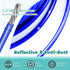 100FT Tie Out Cable for Dogs, Heavy Duty Chew Proof Dog Leads for Large Dogs Up to 250lbs, Durable Runner for Yard or