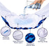 3pcs Pack KDM02L CuteBone Washable Dog Diapers Male with Snaps Reusable a Doggie Belly Band for Male Dogs Wraps