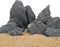 Natural Slate Stone Rocks 2 to 4 inch for Aquariums, Aquascaping, Terrariums, Reptile Enclosures, Paludariums, and