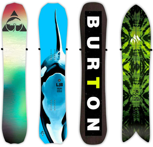 StoreYourBoard Minimalist Snowboard Wall Mount, Indoor Display Storage Rack