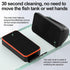 0.4-0.8 Inch hygger Magnetic Aquarium Fish Tank Glass Cleaner,Detachable Dual-Blades Brush Tool with Floating Scrubber