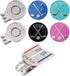 Golf Ball Markers with Metal Magnetic Hat Clips, 2Pcs Funny Golf Ball Marker Hat Clip, Golf Accessories for Men