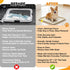 22 22 Inches Dog Pee Pad Holder for Small and Medium Dogs, Two-Layer Mesh Dog Potty Tray, Indoor Puppy Pad Holder