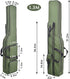 Portable Fishing Rod Case, 4.27ft Waterproof Fishing Pole Carrier Bag, Large Capacity Storage for Travel