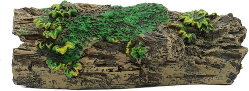 JIH Aquarium Decorations - Resin Hollow Tree Trunk Ornament for Bettas House Cave Decor
