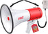 Pyle Megaphone 50W PA Bullhorn - Built-in Siren, Adjustable Volume Control & 1760