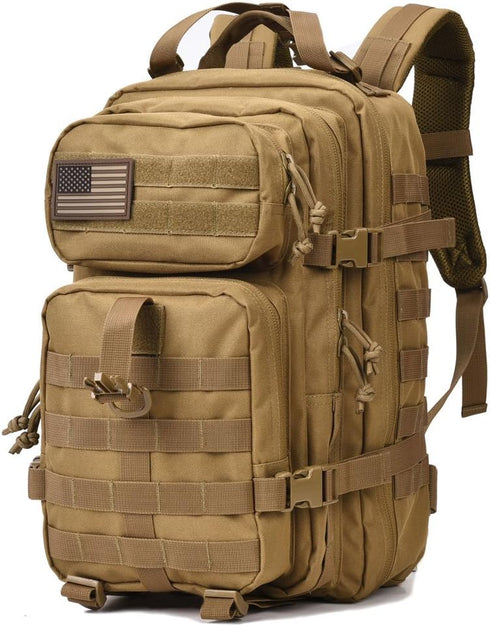 REEBOW GEAR Military Tactical Backpack - 3 Day Assault Pack Army Molle Bag Rucksack 35L