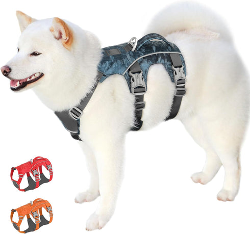 Escape Proof Puppy Harness for Small Dogs - Waterproof Reflective Breathable Vest with Handle for Daily Walking,