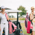 Moukeren 3 Pieces Elegant Golf Towel Embroidered for Golf Bags with Clip, Golf Gift for Women, Wife, Girlfriend