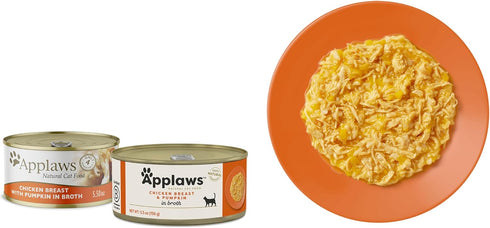 Felicia's Fabulous Finds 3 4 4 4 (12 2.47 Applaws Additive Free Canned Cat Food in Broth in Flavors: Tuna, Ocean Fish