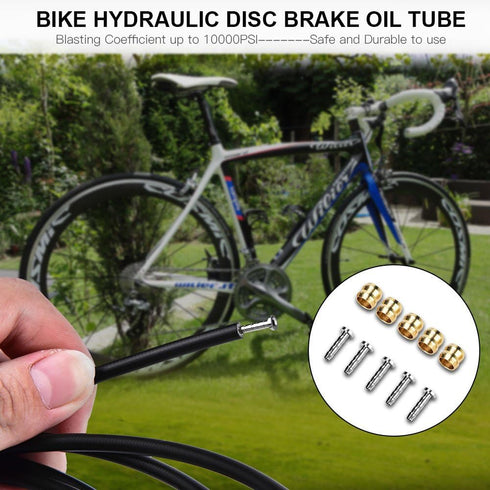 Mtb Brake Hydraulic Hose, 3m Mountain Bike Hydraulic Disc Brake Oil Tube Pipe for M315 335 395