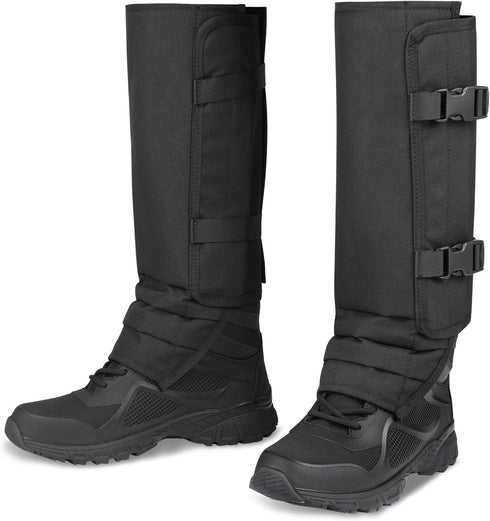 Leg Gaiters, Adjustable Waterproof Snow Boot Gaiters for Hiking, Walking, Skiing