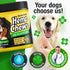 3 120 Glucosamine for Dogs - Hmp Calming Chews with Glucosamine & Chondroitin - Daily Support with MSM, Omega