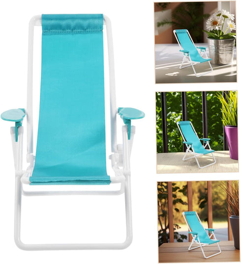 Inflatable Mini Beach Lounger Chair - Portable Outdoor Chair for Adults