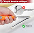 SAPLIZE Golf Grip Kit with Grip Tape Remover Tool, 15 Paper Tapers, 5oz Solvent, Towel, Rubber Vise Clamp