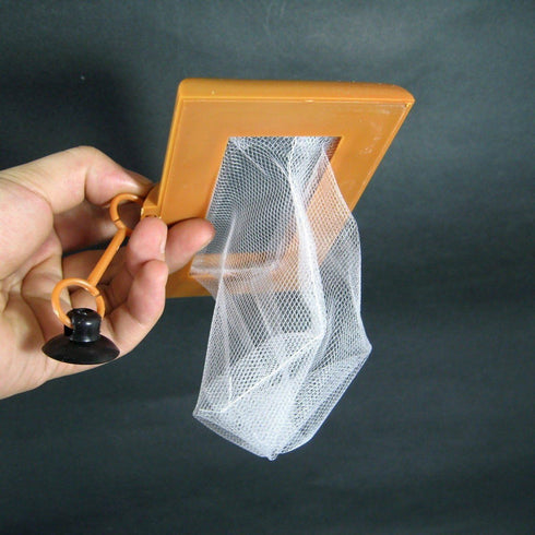 Aqurium Meshed Feed Flexible Fish Feeding Net Tropical
