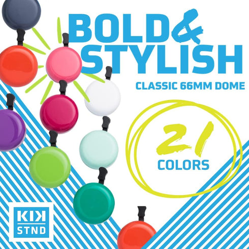 Kickstand Cycleworks Classic Beach Cruiser Ding Dong Bicycle Bell, Available in Multiple Colors
