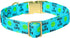 Lionet Paws Comfortable Adjustable Dog Collar with Metal Buckle for Male Female Dogs, Gift Tennis Ball Pattern, Small,