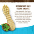 Merrick Fresh Kisses Natural Dental Chews, Toothbrush Shape Treat Infused With Mint, For Large Dogs - 22 ct. Box