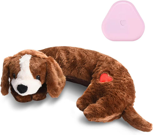 Moropaky Heartbeat Toy Puppy Heartbeat Stuffed Animal Heartbeat Plush Toy for Puppy,