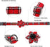 Lionheart glory Christmas Plaid Dog Collar, Dog Flower Collar Adjustable Soft and Comfortable Dog Collars for Small Dogs Girl or Boy Pet Gift Fall Collar Dog Collar with Flower
