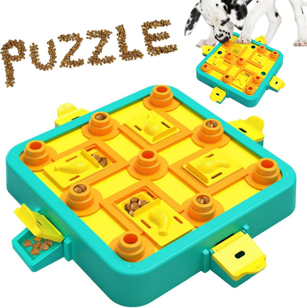 Dog Puzzle Toy Mental Stimulation - Level 3 in 1 Dogs Food