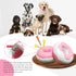 Cute Donut Dog Toy, Indestructible Squeaky Chew Toy for Aggressive Chewers, Medium & Large Breeds (Pink)