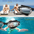 Swim Goggles, No Leaking Swimming Goggles with Nose Clip, Earplugs, Swim Cap and Case for Men and Women