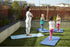 Really Good Stuff Kids Yoga Mat with 24 Illustrated Poses – Safe, Non-Slip, Soft Exercise Mat for Kids
