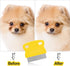 5 Pieces Dog Eye Combs for Tear Stain Removal, Pet Grooming Comb for Small Dogs (Yellow, Black)