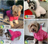 LESYPET Warm Dog Coats for Small Dogs, Waterproof Puffer Jacket, Extra Warm Winter Coat, Pink L