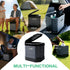 Tfulad Camping Toilet for Adults - Portable Folding Toilet with Lid,Travel Portable Potty for Adults,Porta Potty Car