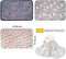 Dono 1 Pack 3 Dog Blankets, Soft Fluffy Fleece Pet Blanket Warm Sleep Mat with Paw Print Design for Dogs