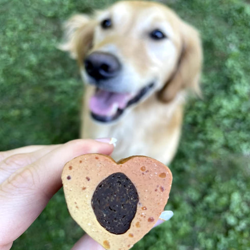 Best Bully Sticks Love Bones - Heart Shaped Chicken Dog Chews, USA Baked & Packed, Easy to Digest, 20 Pack