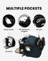 OutdoorMaster 50L Ski Boot Bag - Waterproof Travel Backpack with Helmet Compartment
