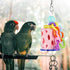 POPETPOP 2 Pcs Bird Chewing Toys - Beak Grinding Stone for Parakeet Treats, Teeth Grinding Chew Toy for Parrot,