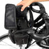 WILD MAN 4L Rainproof Bike Handlebar Storage Bag with Touch Screen for MTB Mountain Road Bike Scooters