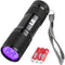 Lighting EVER Black Light Flashlight - Small UV Lights 395nm, Portable Ultraviolet Light Detector, AAA Batteries