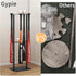 Free Standing Baseball Bat Holder for Storage, Holds 8 Bats and 5 Balls, SUS304 Metal Softball Bat Display