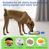 4 Pack) Interactive Licking Mat for Dog Crate, Small Medium Size Slow Feeder Pad, Boredom & Anxiety Relief, Peanut