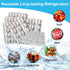 Packs Pack Packs Frozen 24 24 RAINBOW Dry Ice for Shipping Long Lasting, Reusable Cold Ice Sheets for Lunch Box