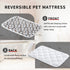 Dog Crate Mats, Soft Reversible Dog Bed Mat, 24x16 Inch, Machine Washable Short Plush Pet Mat for Small Dogs